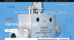 Desktop Screenshot of finelok.com